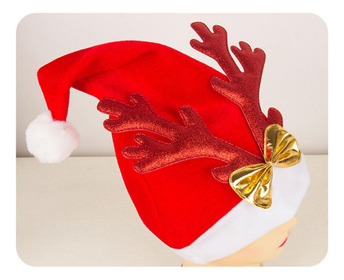 Sombrero De Navidad De Dibujos Animados, Decoración Rojo