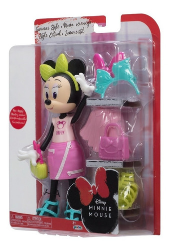 Mimi Muñeca Articulada Minnie Mouse Value Doll Disney 25cm