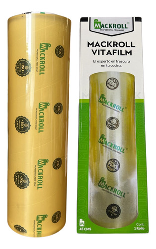 Vitafilm Grado Alimenticio. Mackroll. (45cm X 800m)