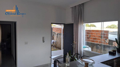 Casa À Venda Por R$240.000 Com Quintal E 2 Quartos No Residencial Arco Íris - Anápolis Go - Ca1666