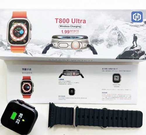 Reloj Inteligente Smartwatch T800 Ultra Nuevo Diseño 2023