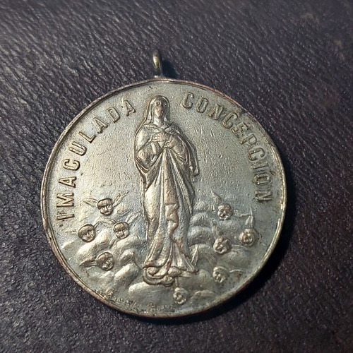 Medalla Inauguracion De La Capilla Año 1903 Zapiola - 1174