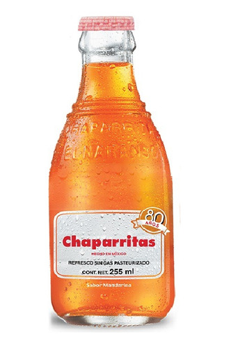 15 Pack Refresco Mandarina Sin Gas Chaparritas 250 Ml