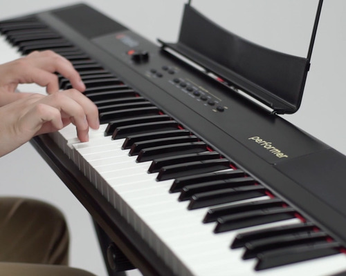 Imagen 7 de 8 de Piano Digital Eléctrico Artesia Performer 88 Tecla Sensitivo