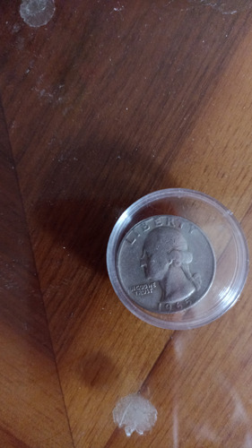 Moneda De Colección De Quater Dólar 1965 (Usado)