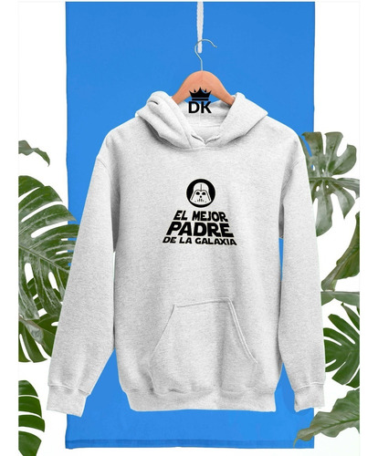 Poleron Dia Padre Regalo Papa Galaxia Star War Moda Unisex