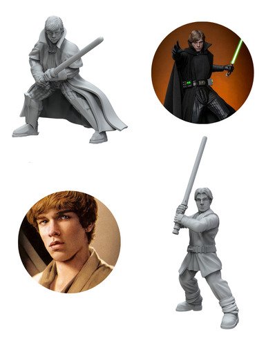 12 Mini Figuras Star Wars Dark Empire Heir To The Empire