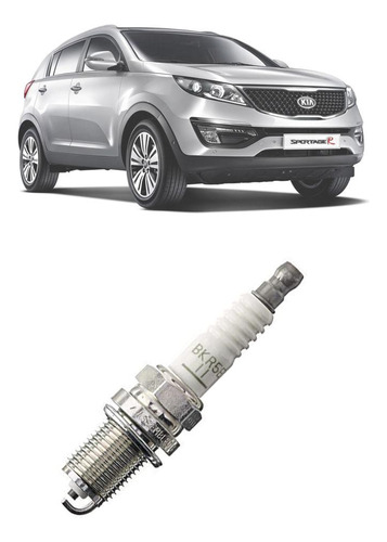 Vela Ignição Ngk Green Kia Sportage 2.0 16v 2004-14 Bkr5e-11