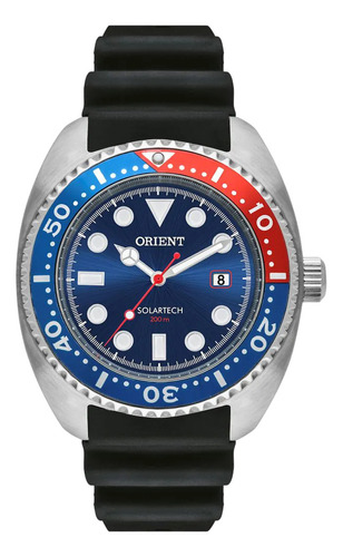Relógio Orient Solartech ''pepsi'' Diver - Mbsp1037 D1px