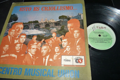 Jch- Centro Musical Union Esto Es Criollismo Lp