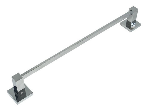 Toallero Barral Metálico Cromado Moderno - Accesorio Baño
