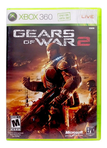 Gears Of War 2 Xbox 360 Totalmente En Español (Reacondicionado)