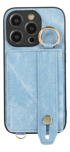 Funda Vaquera Estilo Cartera A Prueba De Caídas Para iPhone