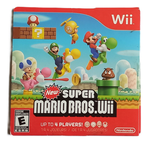 New Super Mario Bros Wii Americano Sem Manual (Recondicionado)