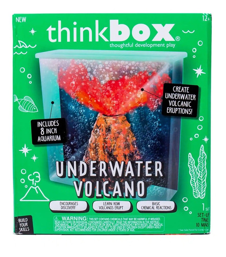 Juego De Ciencia Volcán Bajo El Agua Horizon Think Box Febo