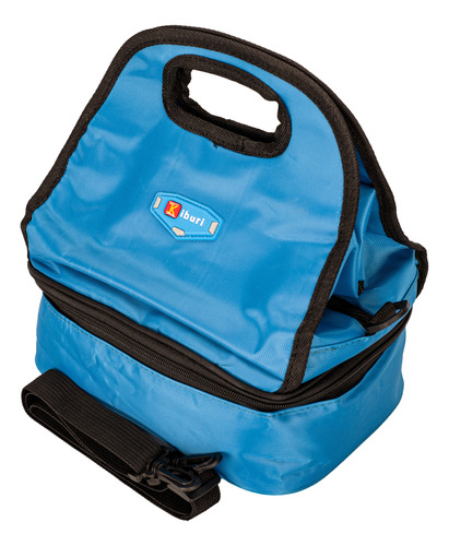 Lunchera Doble Kiburi Escolar Térmico Impermeable Vianda Rey