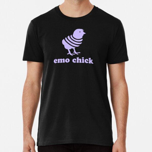 Remera Emo Chick Algodon Premium