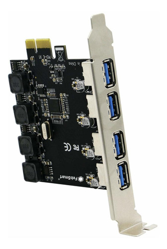 4 Puertos Usb 3 0 Super Fast 5gbps Pci Express Pcie Tar...