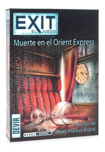 Juego De Mesa Escape Exit Muerte En El Orient Express Devir