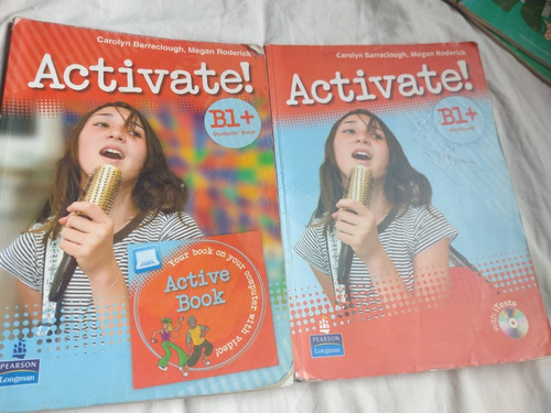 Activate ! B1+ Student Book Workbook + Cd - Pearson Longman