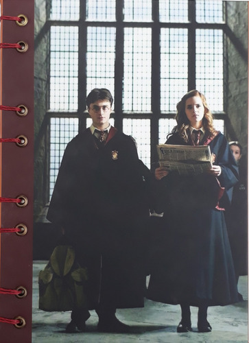 Agenda Harry Potter Harry Y Hermione Personalizada Handmade