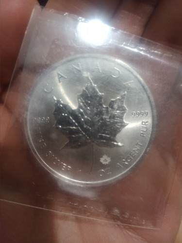 Moneda De Plata Maple 1oz