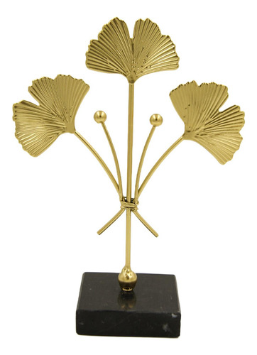 Ginkgo Leaf Ornament Artwork Hojas Estilo A Dorado Estilo A