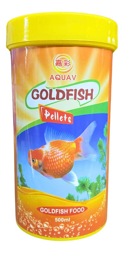 Alimento Para Peces Goldfish Pez Dorado 500ml Gránulos 