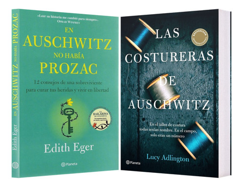 Auschwitz No Había Prozac + Costureras De Auschwitz 2 Libros