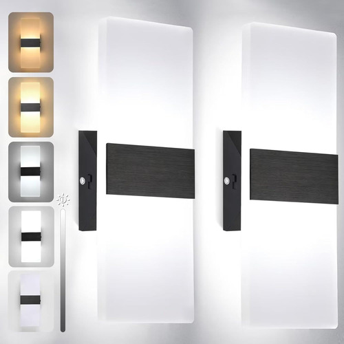 Apliques De Pared Led Regulables Modernos Para Dormitorio.
