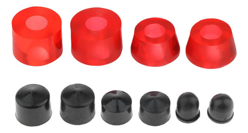 Vg 3 Kit De Bucha De Skate Para Caminhão Pu De Vermelho