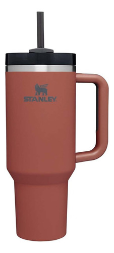 Stanley Quencher H2.0 De 40oz Termico Acero Inoxidable Rojo Red Rust