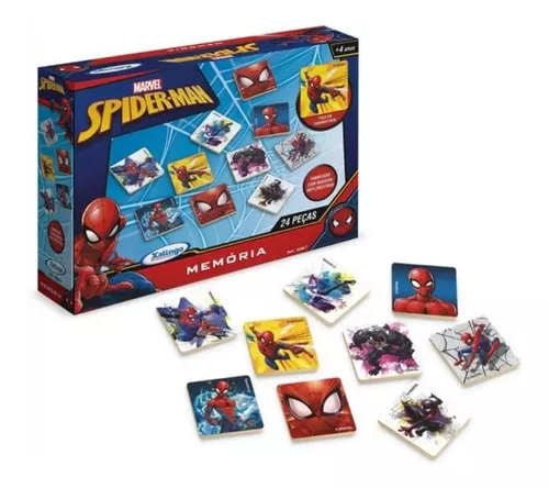 Hobby Brinquedos  Jogo De Memória Homem Aranha