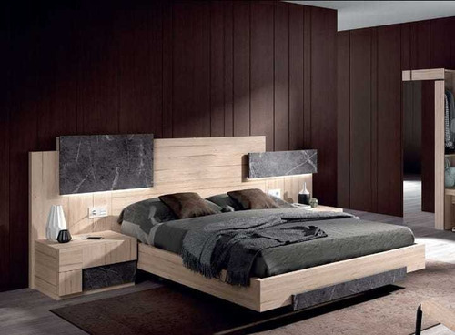 Imagen 2 de 6 de Cama Moderna Md Inv- 1037 (missidream) + Obsequio