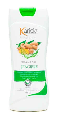Karicia Shampoo Jengibre 400ml - mL a $65