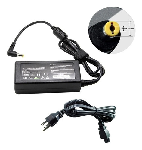 Cargador Para Acer Aspire S3 Series 19v 3.42a 65w