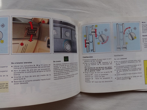 Manual Guantera Renault 9 R9 1991 Instrucciones Catalogo (Usado)