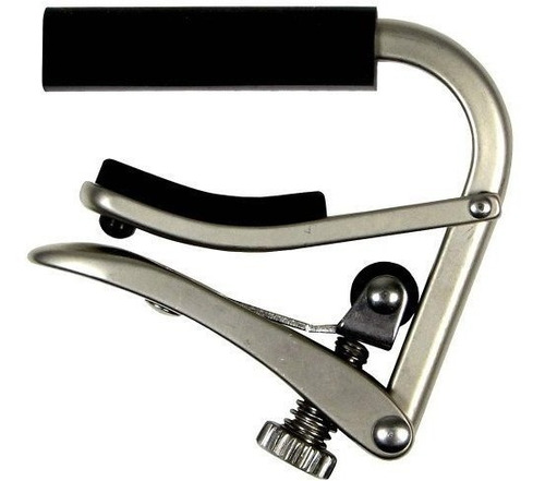 Shubb Serie Estandar Bc20 N C5 N Banjo Capo  Niquel Cepillad