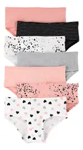 Comprar Pack De 7 Bombachas De Algodón Carters Niñas Importadas
