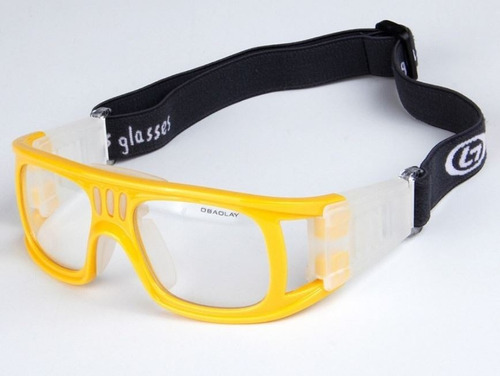 Goggle Deportivo Pa Graduar Oftalmico Policabonato Amarillo