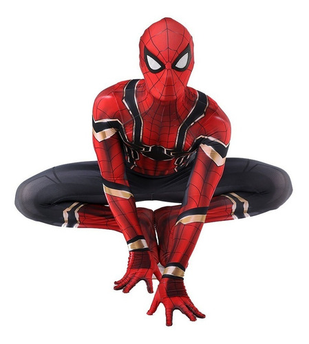 Disfraz Traje Spiderman Homecoming Iron Spider Cosplay