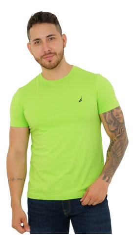 Camiseta Nautica Verde Hombre 27000v 3ms