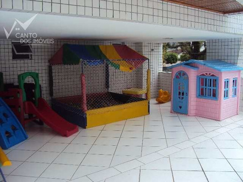 Imagem 12 de 30 de Apartamento Com 1 Dorm, Canto Do Forte, Praia Grande - R$ 220.000,00, 50m² - Codigo: 84 - V84