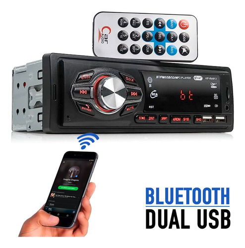 Rádio Agile 2017 Bluetooth Usb Cartão Sd Com Controle