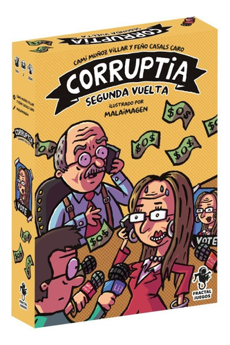 Corruptia: Segunda Vuelta - Juego De Cartas Para 2 Personas