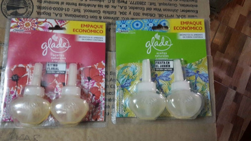 Imagen 2 de 2 de Ambientador Glade Rpto Aceites Naturales Ritmo Floral X 2und