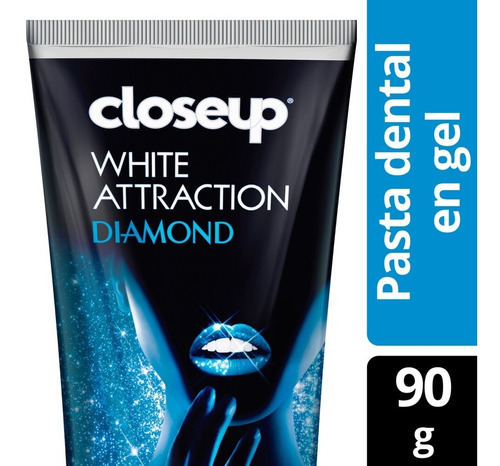 Crema Dental Close Up White Attraction Diamond X 90 G