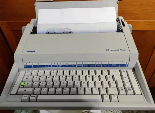 Máquina Escribir Eléctrica Olivetti Completa No Funciona