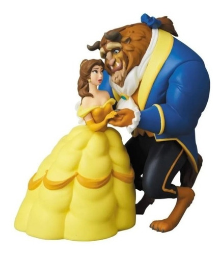 Disney A Bela E A Fera Mini Figura Udf Medicom 10cms