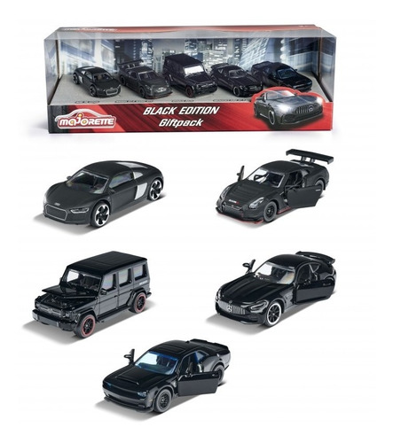 Carros De Colección A Escala 1;64 Majorette X5 Black Edition